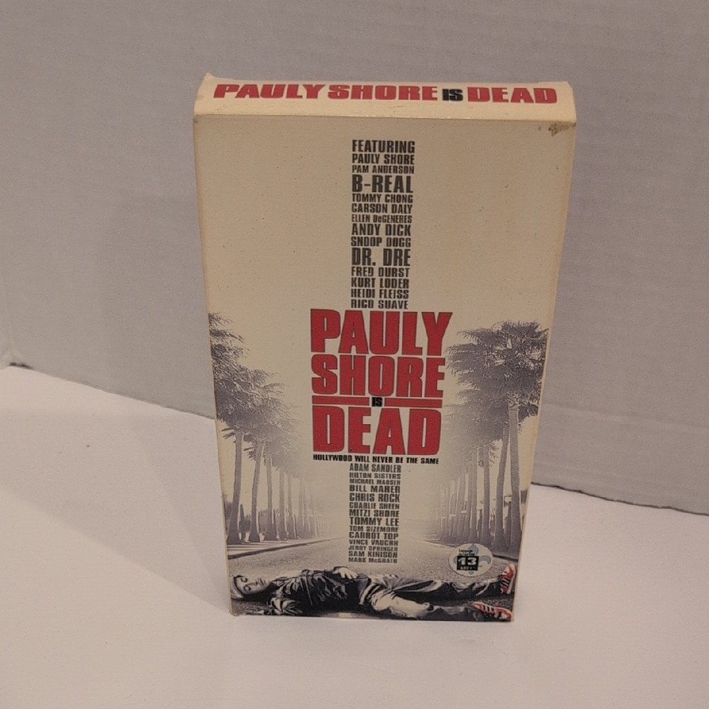 Rare Pauly Shore is Dead VHS Tape